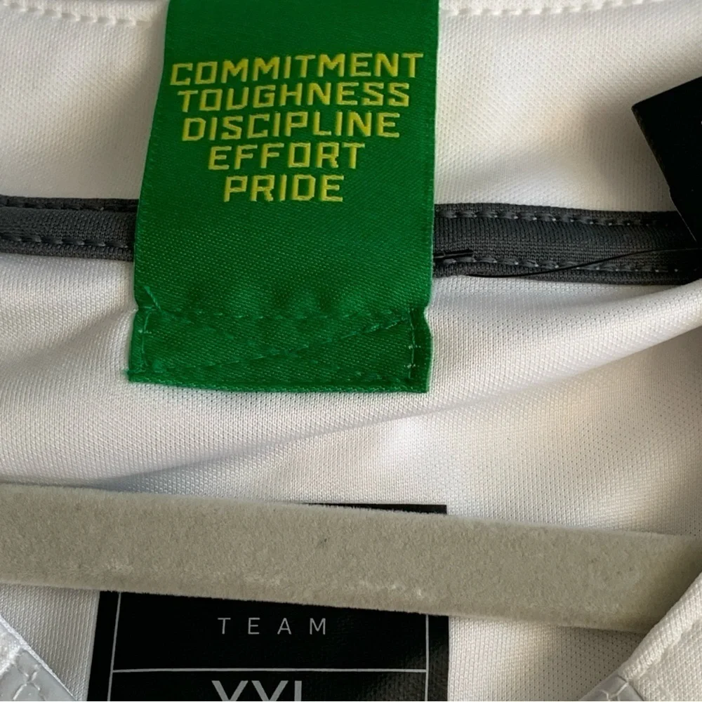 NIKE OREGON DUCKS XXL FOOTBALL JERSEY TEAM ISSUE NWT DB3042-100 WHITE BLANK HTF
